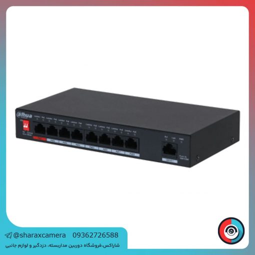 خرید سوئیچ شبکه داهوا مدل DH-PFS3009-8ET-96